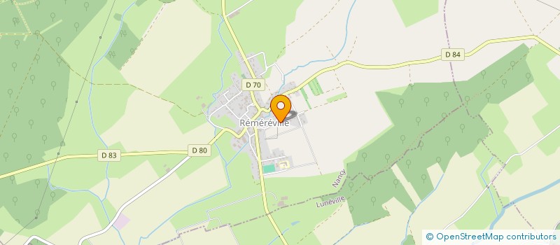 localisation de l'entreprise SARL DES ROSES DE LORRAINE à REMEREVILLE