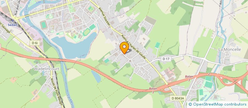 localisation de l'entreprise SARL DES STOCKS DE MARQUES  BALAN