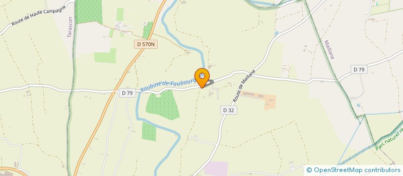 localisation de l'entreprise SARL DES TOURETTES  SAINT-ETIENNE-DU-GRES