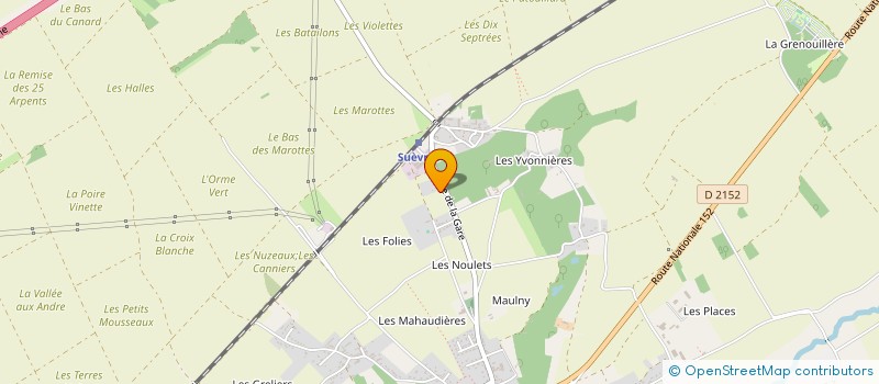 localisation de l'entreprise SARL DES TRANSPORTS DE SUEVRES à SUEVRES