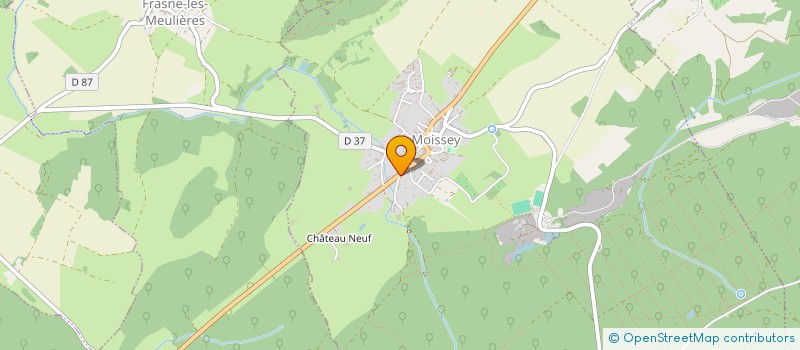 localisation de l'entreprise SARL DES TRANSPORTS MARTIN J.PIERRE  MOISSEY