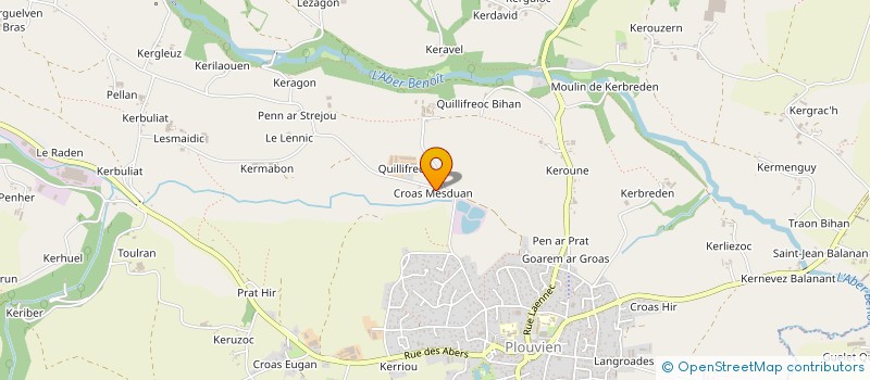 localisation de l'entreprise SARL DES TROIS CARRIERES à PLOUVIEN