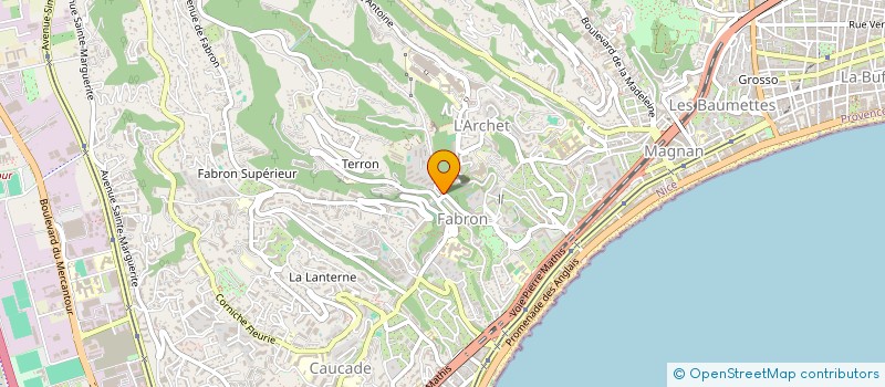 localisation de l'entreprise SARL DES TROIS VALLEES à NICE