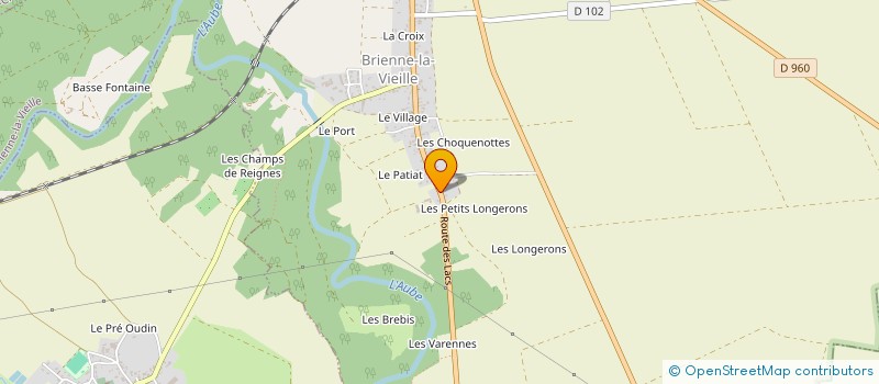 localisation de l'entreprise SARL DES VARENNES à BRIENNE-LA-VIEILLE