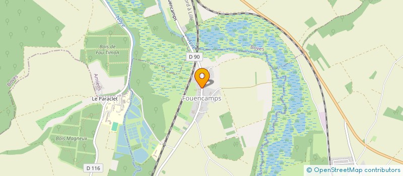 localisation de l'entreprise SARL DESACHY GEOFFREY  FOUENCAMPS