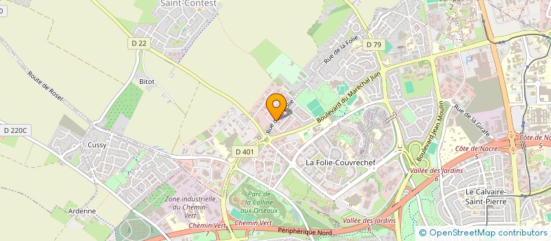 localisation de l'entreprise SARL DESAINTJEAN à CAEN