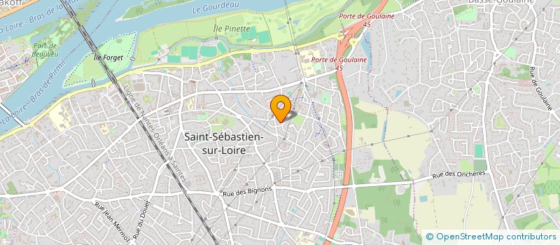 localisation de l'entreprise SARL DESAUW à SAINT-SEBASTIEN-SUR-LOIRE