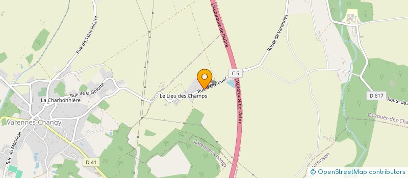 localisation de l'entreprise SARL DESAVIS à OUZOUER-DES-CHAMPS