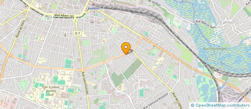 localisation de l'entreprise SARL DESCAMPS - REGGIANI à AMIENS