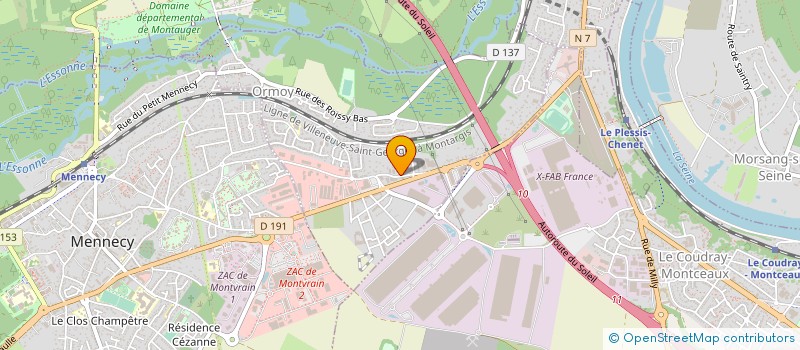 localisation de l'entreprise SARL DESCO TRAITEUR  ORMOY