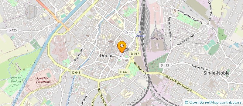 localisation de l'entreprise SARL DESER à DOUAI