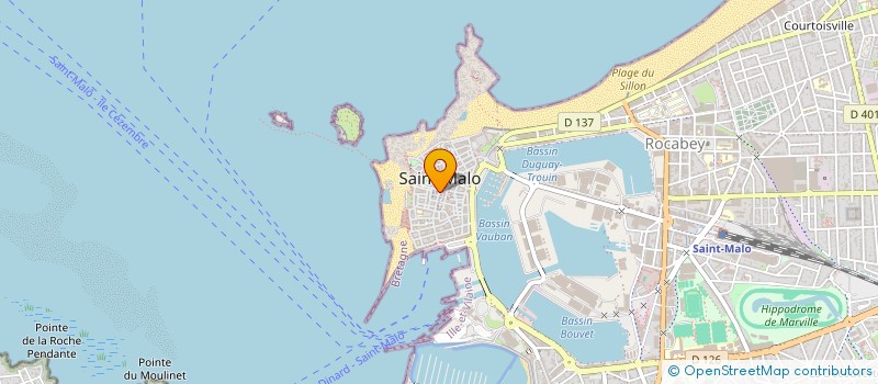 localisation de l'entreprise SARL DESHAYES à SAINT-MALO