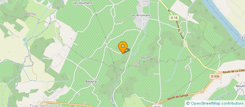 localisation de l'entreprise SARL DESIRE VERRE  MOULON