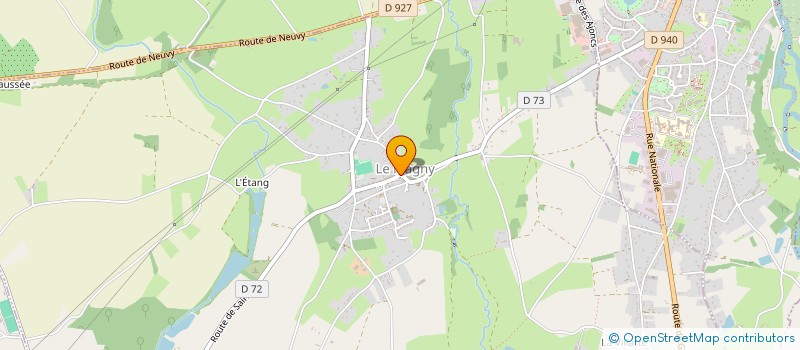 localisation de l'entreprise SARL DESLIENS à LE MAGNY