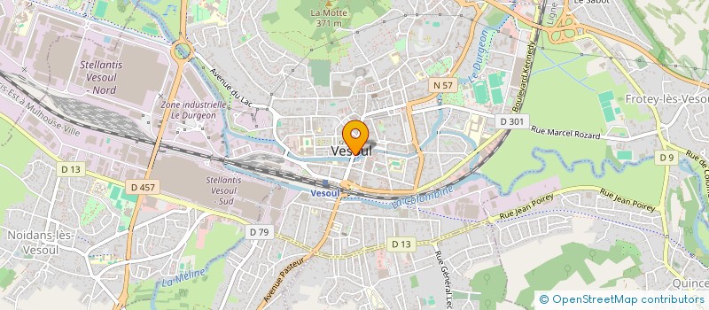 localisation de l'entreprise SARL DESOCHE  VESOUL