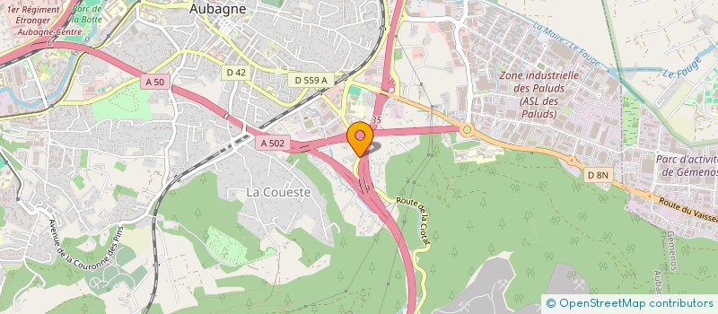 localisation de l'entreprise SARL DESPORTES NOVELLI à AUBAGNE