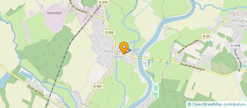 localisation de l'entreprise SARL DESPRES à PONTAILLER-SUR-SAONE