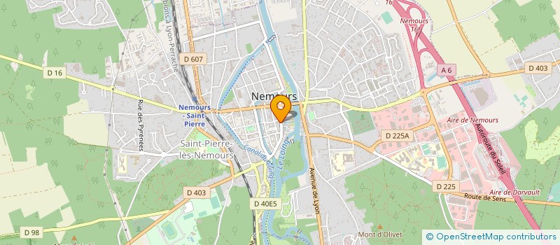 localisation de l'entreprise SARL DESREZ à NEMOURS