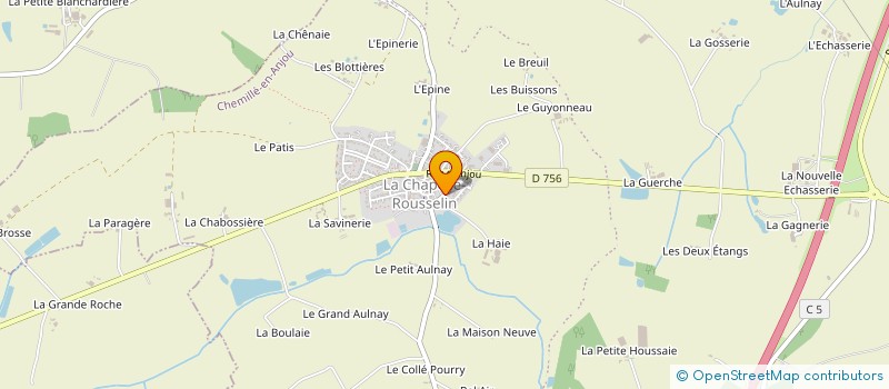 localisation de l'entreprise SARL DESSEVRE UZUREAU à CHEMILLE-EN-ANJOU