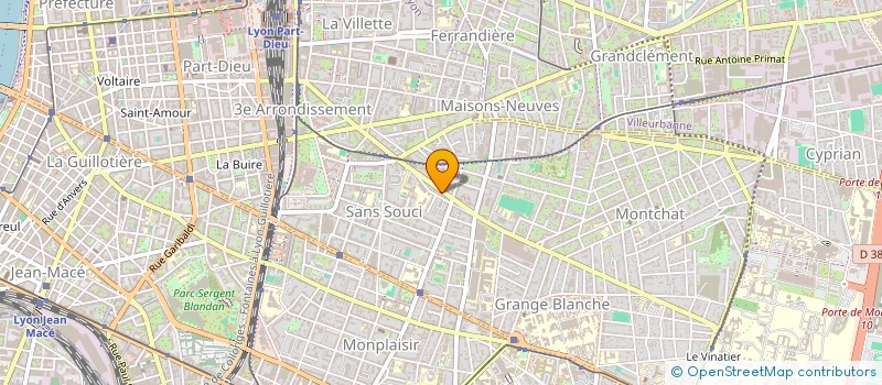 localisation de l'entreprise SARL DESSOUS SECRETS à LYON