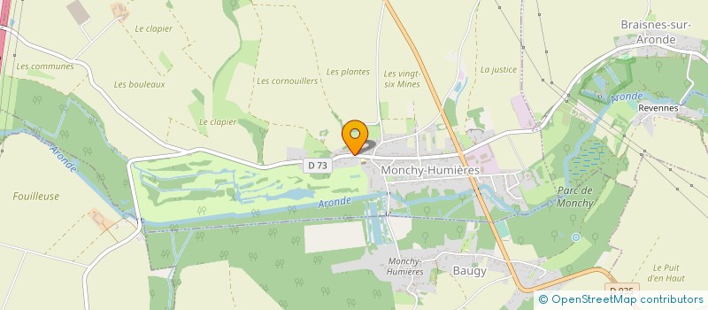 localisation de l'entreprise SARL DETAPPE TRAVAUX AGRICOLES  GOURNAY-SUR-ARONDE