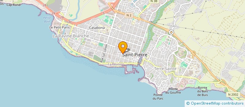 localisation de l'entreprise SARL DETOX à SAINT-PIERRE