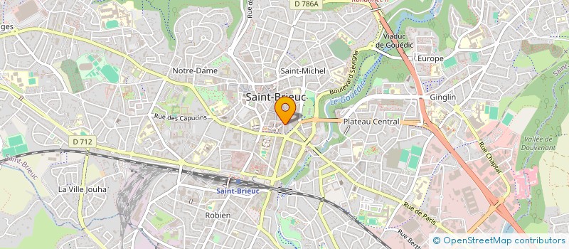 localisation de l'entreprise SARL DEUX à SAINT-BRIEUC