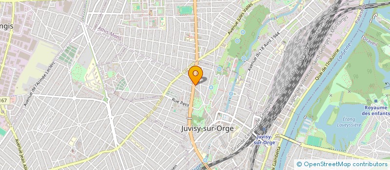 localisation de l'entreprise SARL DEUX FRERES  JUVISY-SUR-ORGE