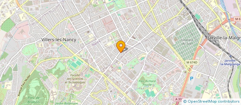 localisation de l'entreprise SARL DEUX M  NANCY