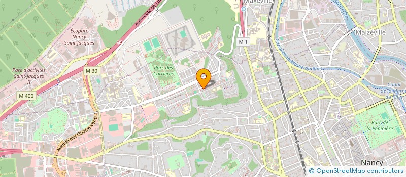 localisation de l'entreprise SARL DEVELOPP PATRIMOINE ENERGIE à NANCY