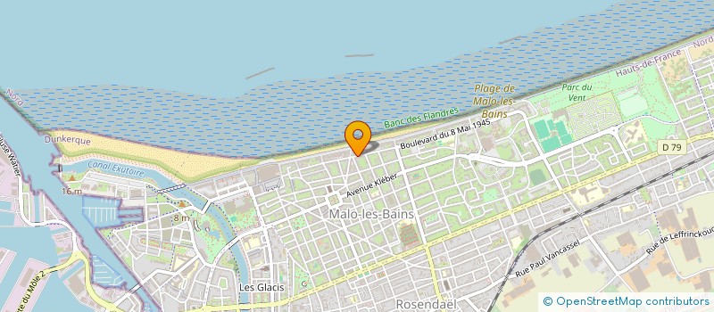localisation de l'entreprise SARL DEVELOPPEMENT ET TERRITOIRE CONSEIL à DUNKERQUE