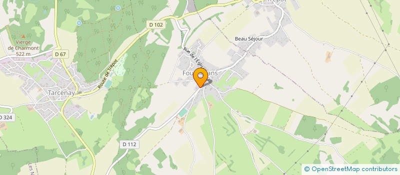 localisation de l'entreprise SARL DEVILLERS NORBERT à TARCENAY-FOUCHERANS