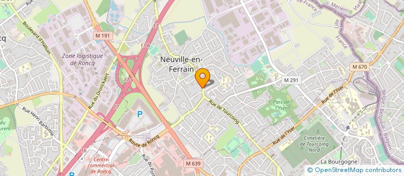 localisation de l'entreprise SARL DEVOS à NEUVILLE-EN-FERRAIN
