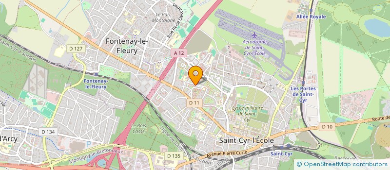localisation de l'entreprise SARL DEXER TRANSPORTS SERVICES ET DEMENAGEMENTS à SAINT-CYR-L'ECOLE