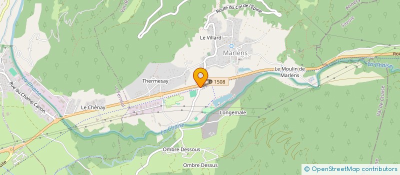 localisation de l'entreprise SARL DEZAIR  VAL DE CHAISE