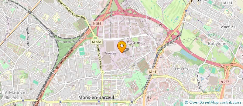 localisation de l'entreprise SARL DEZY à MARCQ-EN-BARŒUL