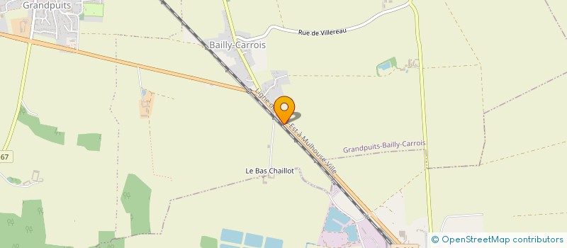 localisation de l'entreprise SARL DFE PLOMBERIE à GRANDPUITS-BAILLY-CARROIS