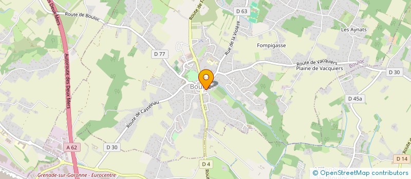 localisation de l'entreprise SARL DG ELECTRICITE & MAINTENANCE  VILLAUDRIC