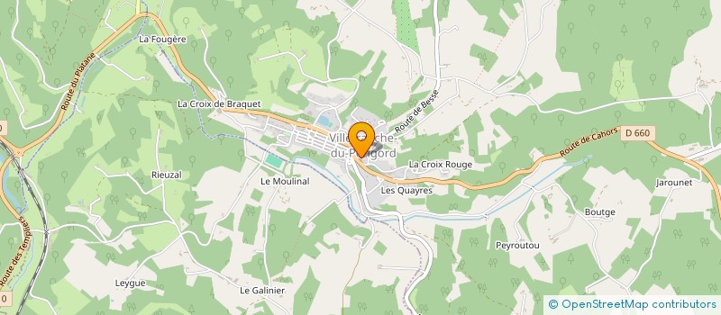 localisation de l'entreprise SARL DH SUP ALY à VILLEFRANCHE-DU-PERIGORD