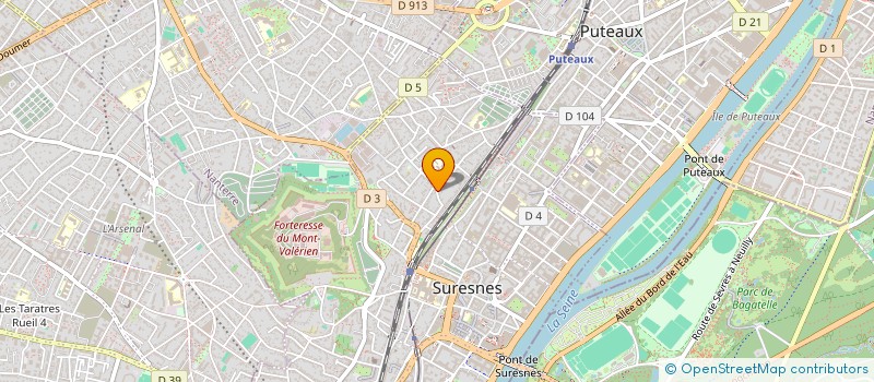 localisation de l'entreprise SARL DHAOUI à SURESNES
