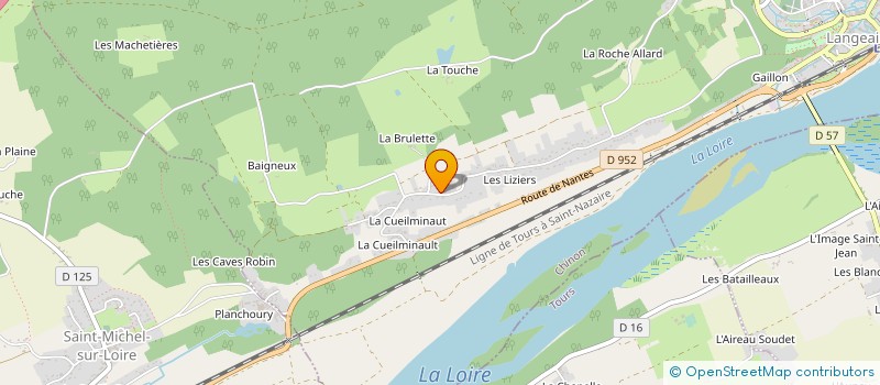 localisation de l'entreprise SARL DHEILLY ET FILS à LANGEAIS