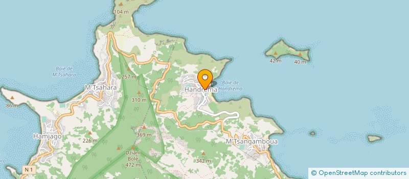 localisation de l'entreprise SARL DHOIFIRA à BANDRABOUA