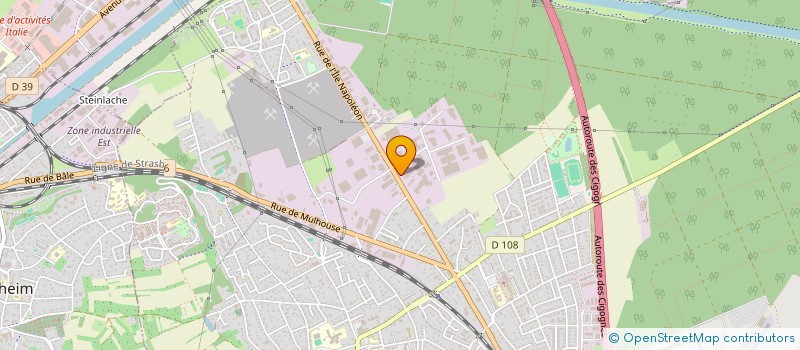 localisation de l'entreprise SARL DI FABIO à RIXHEIM