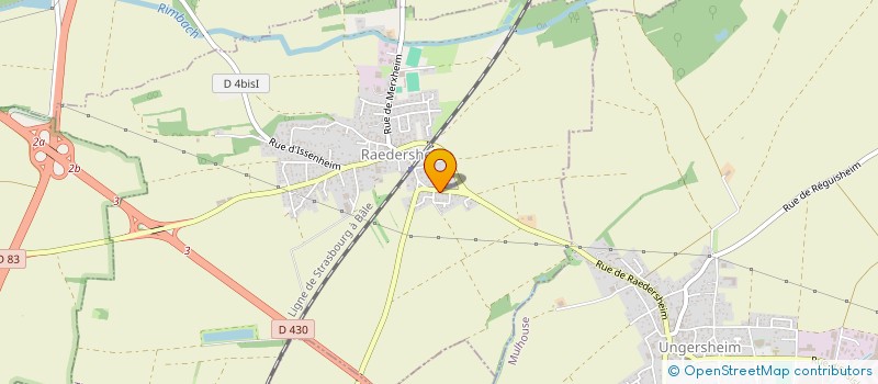 localisation de l'entreprise SARL DI MAURO  ENSISHEIM