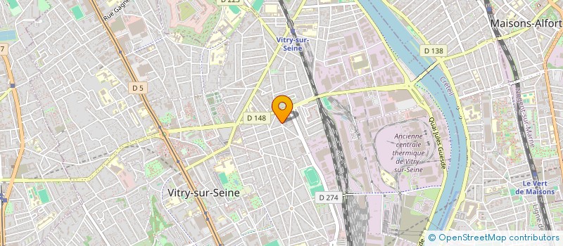 localisation de l'entreprise SARL DI NAPOLI à VITRY-SUR-SEINE