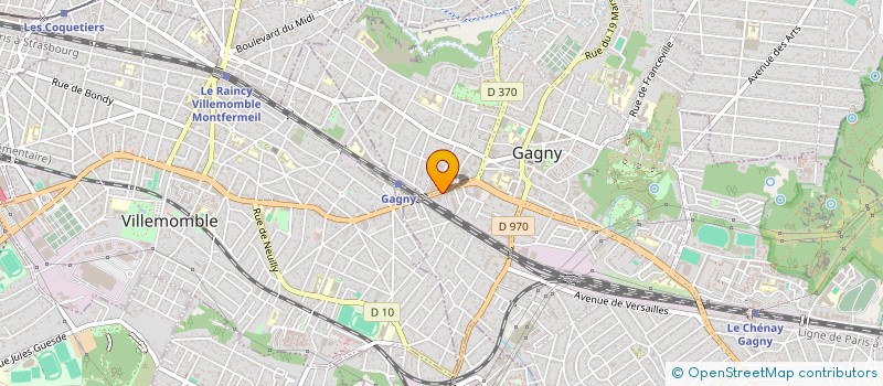 localisation de l'entreprise SARL DI PAR EST à GAGNY