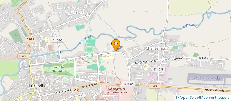 localisation de l'entreprise SARL DI SCIULLO ET FILS  CHANTEHEUX