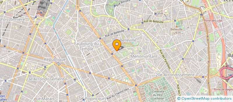 localisation de l'entreprise SARL DIA COIFFEUR  PARIS