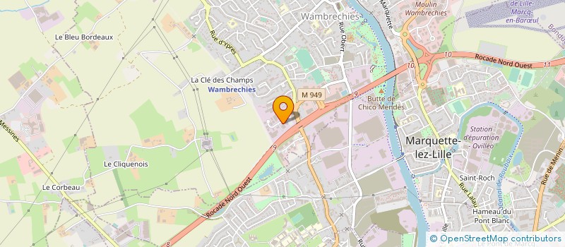 localisation de l'entreprise SARL DIACOSMO FRANCE à WAMBRECHIES