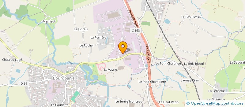 localisation de l'entreprise SARL DIAGNOSTIC COUVERTURE 35  BOURGBARRE